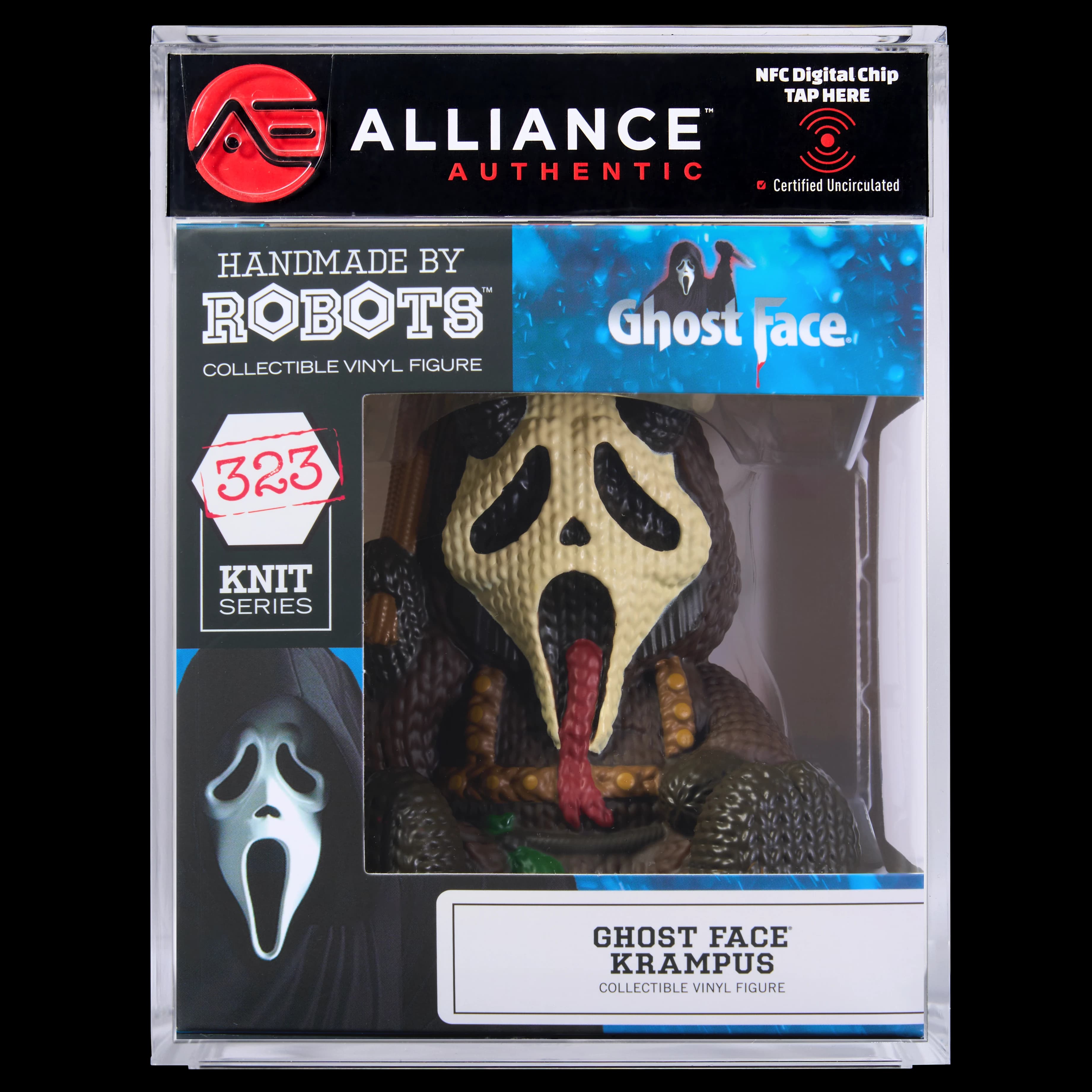 Front image of "Ghost Face - Krampus #323"